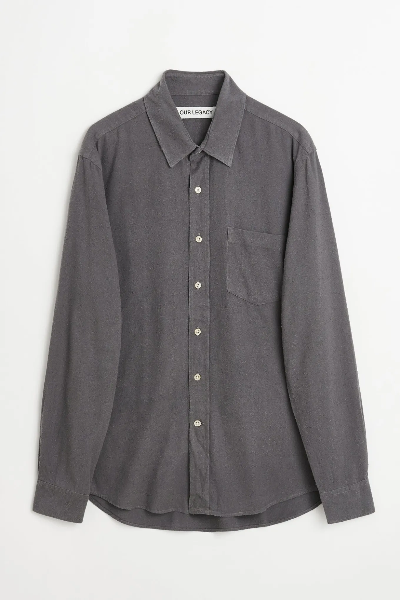 Anthracite Grey Silk Noil