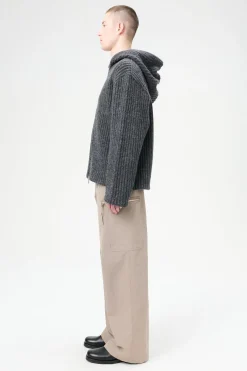 Antracite Mega Rib Wool