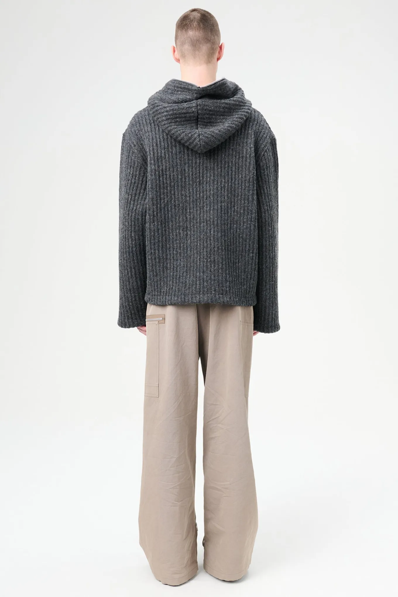 Antracite Mega Rib Wool