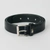 Arrow Head Black Leather