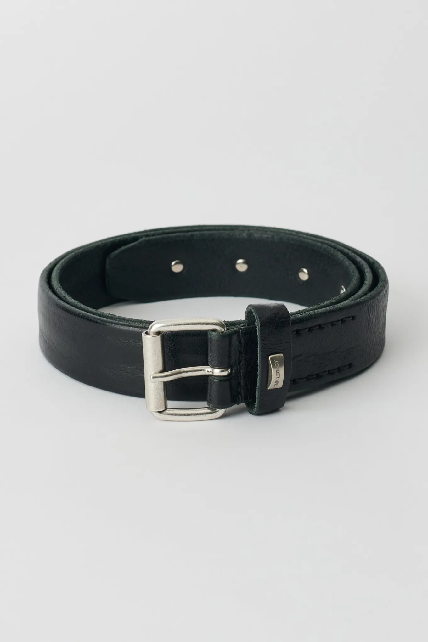 Arrow Head Black Leather
