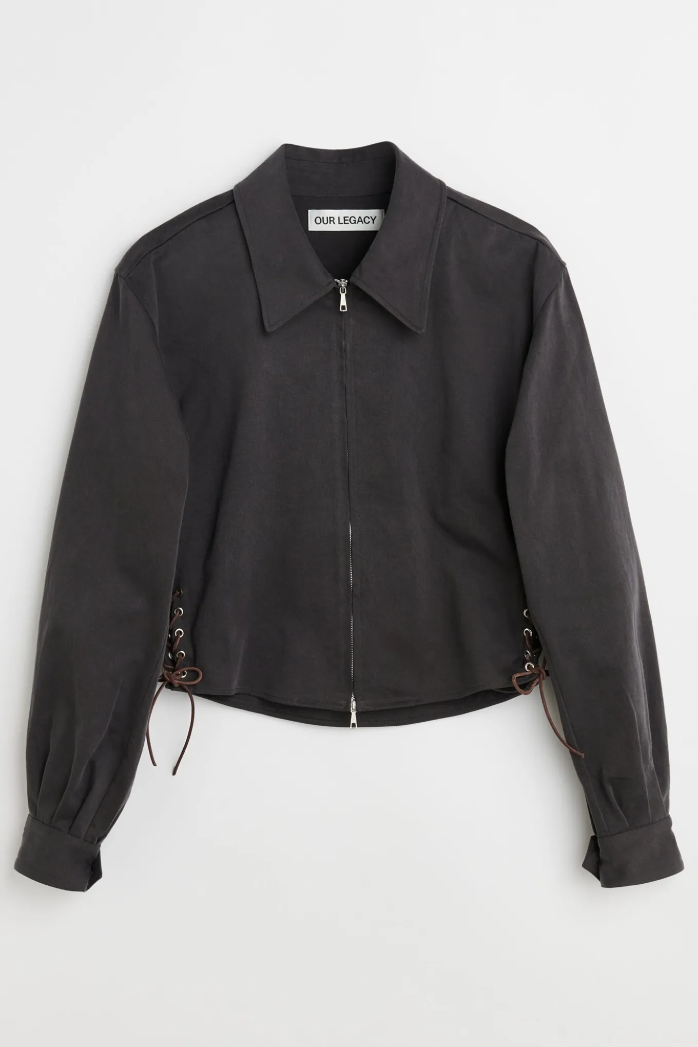 Ash Black Seventies Sateen