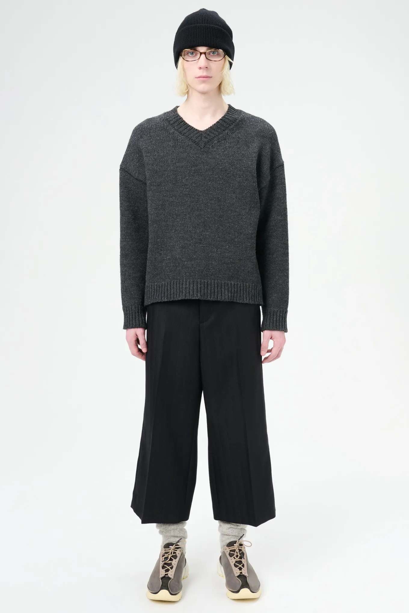 Ash Melange Stately Wool
