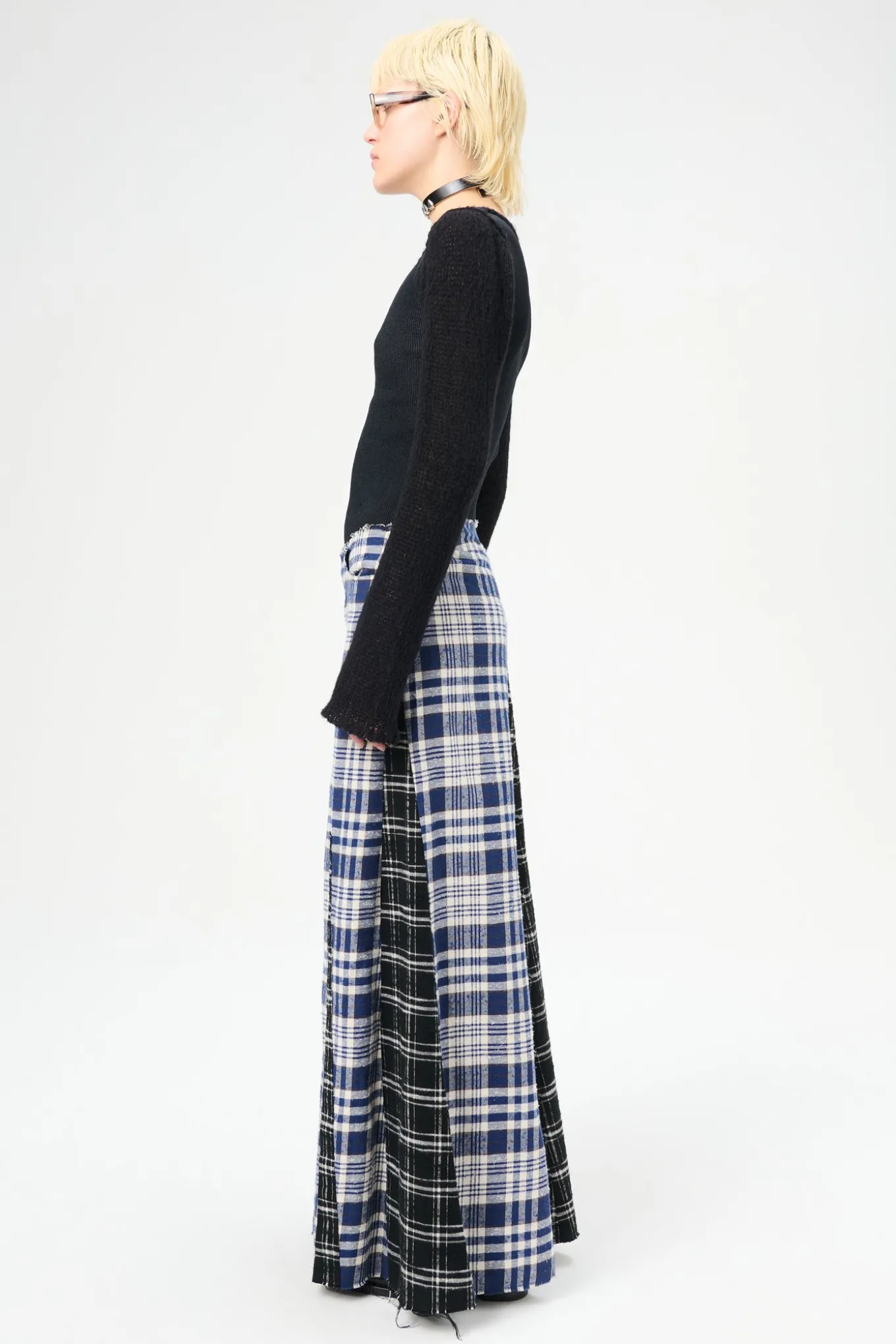 Black And Blue Coastal Flannel