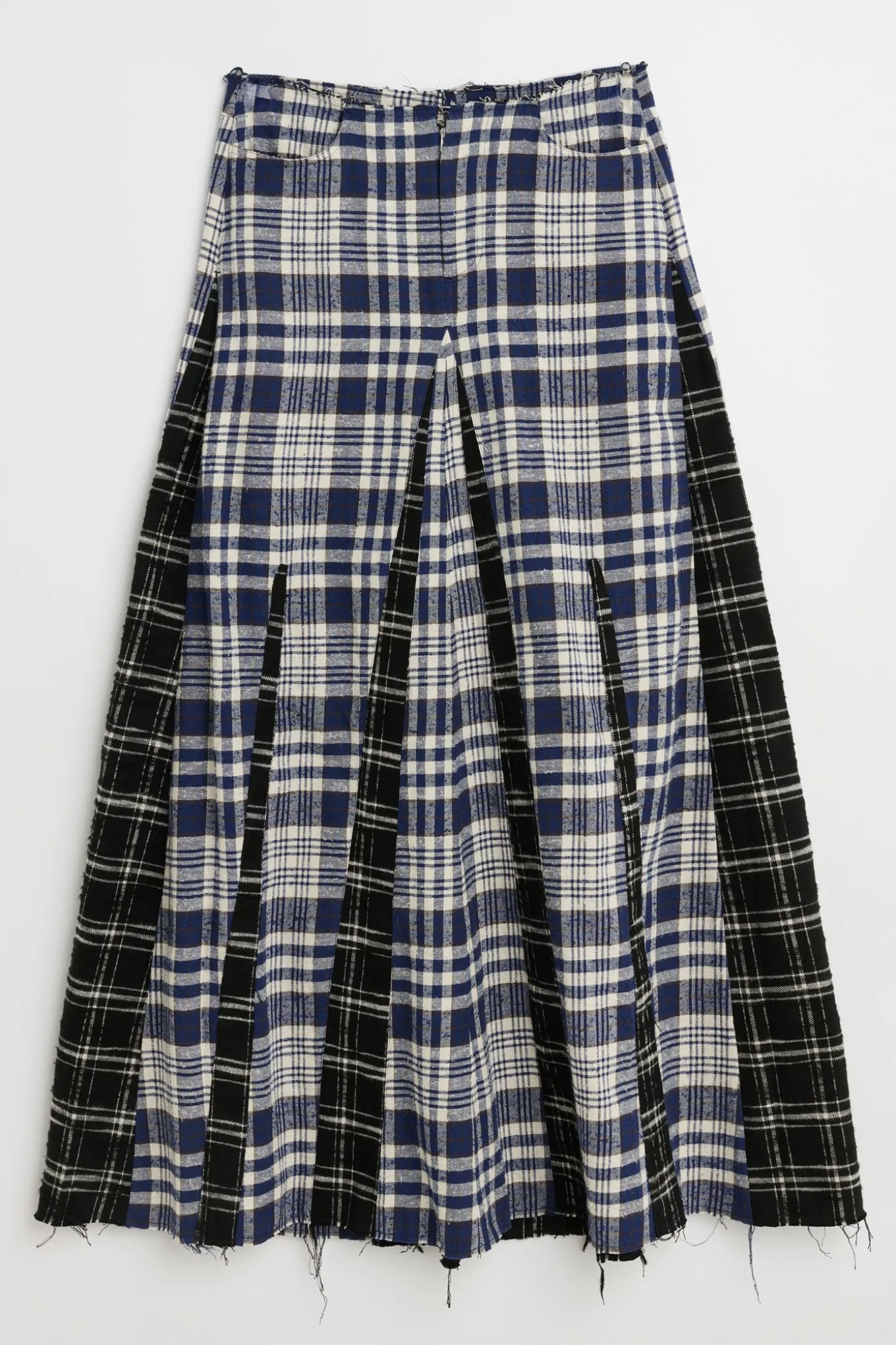 Black And Blue Coastal Flannel