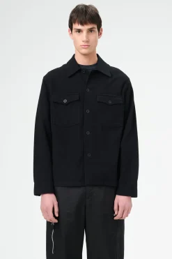Black Brushed Cotton