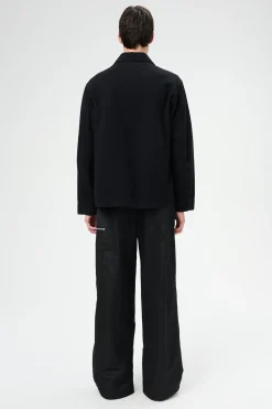 Black Brushed Cotton