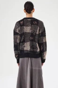 Black Destructive Gingham