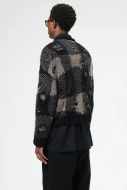Black Destructive Gingham