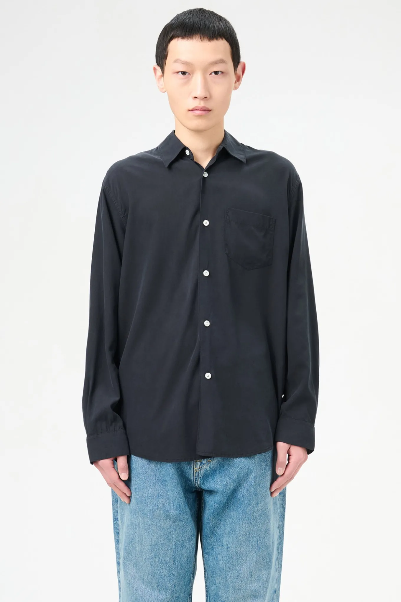 Black Fine Silk