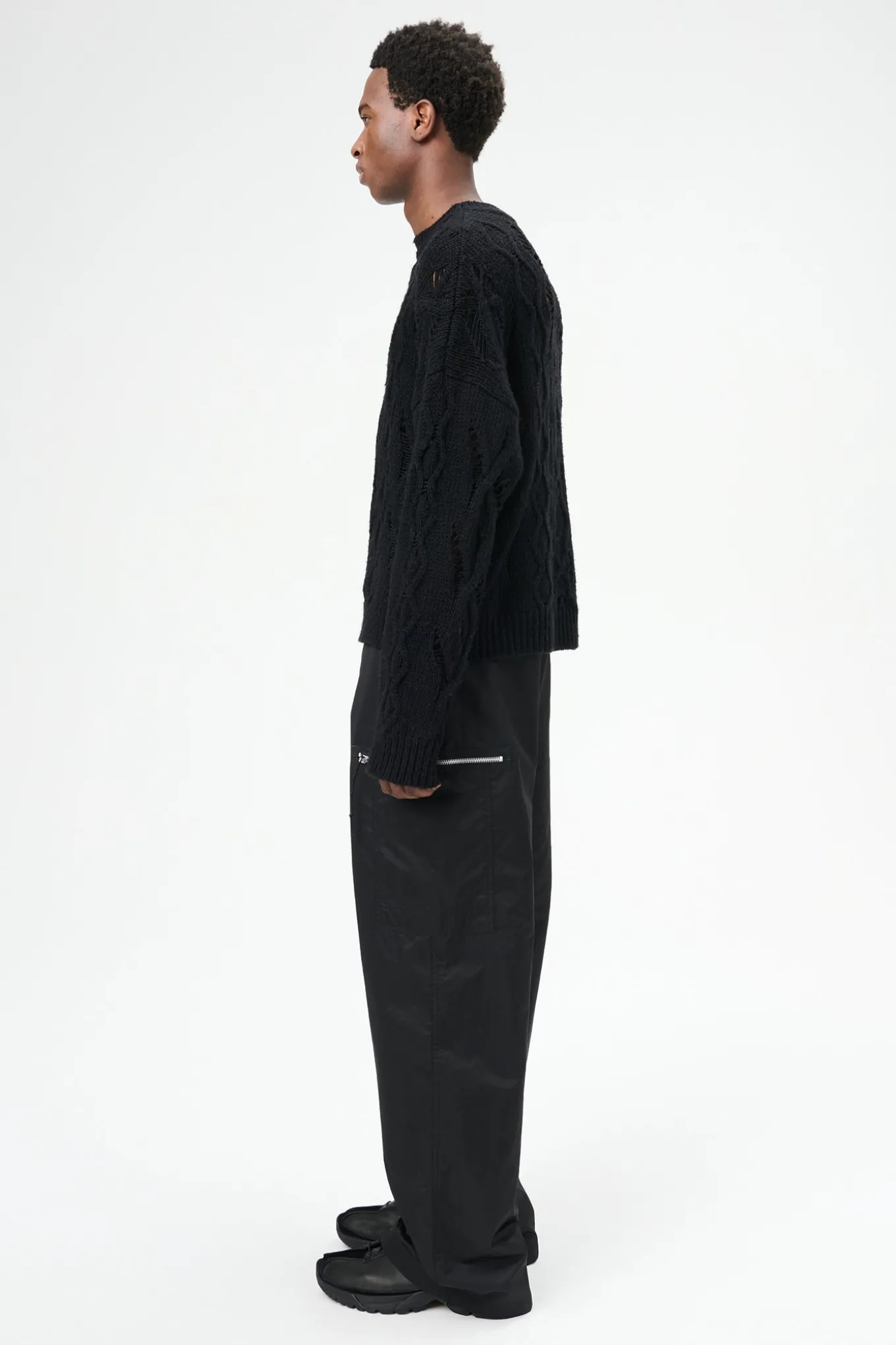 Black Fisherman Wool