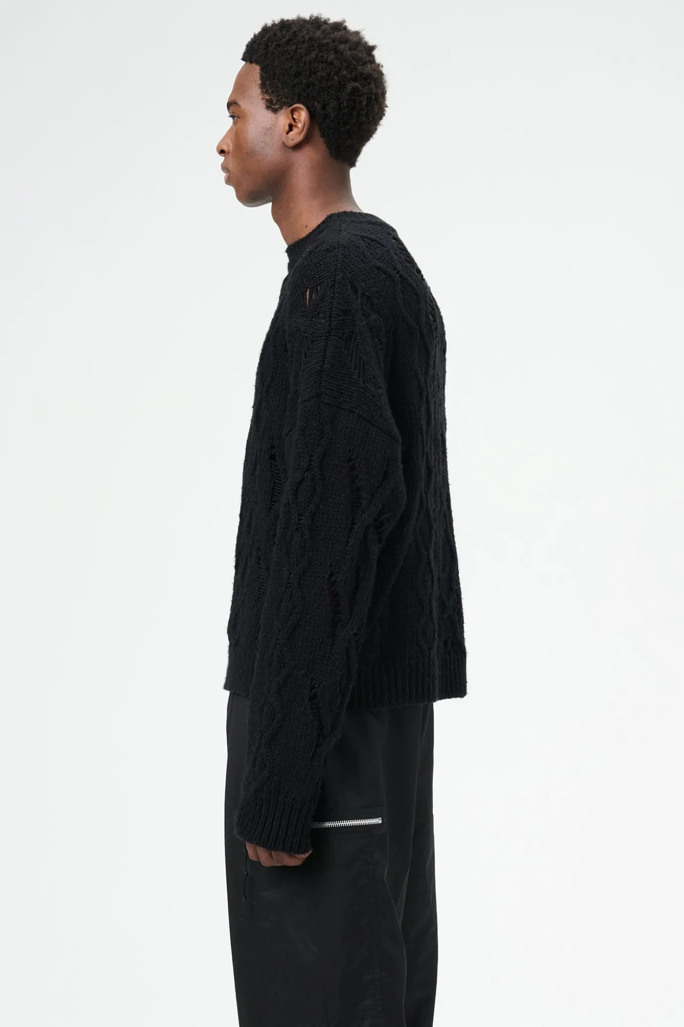 Black Fisherman Wool