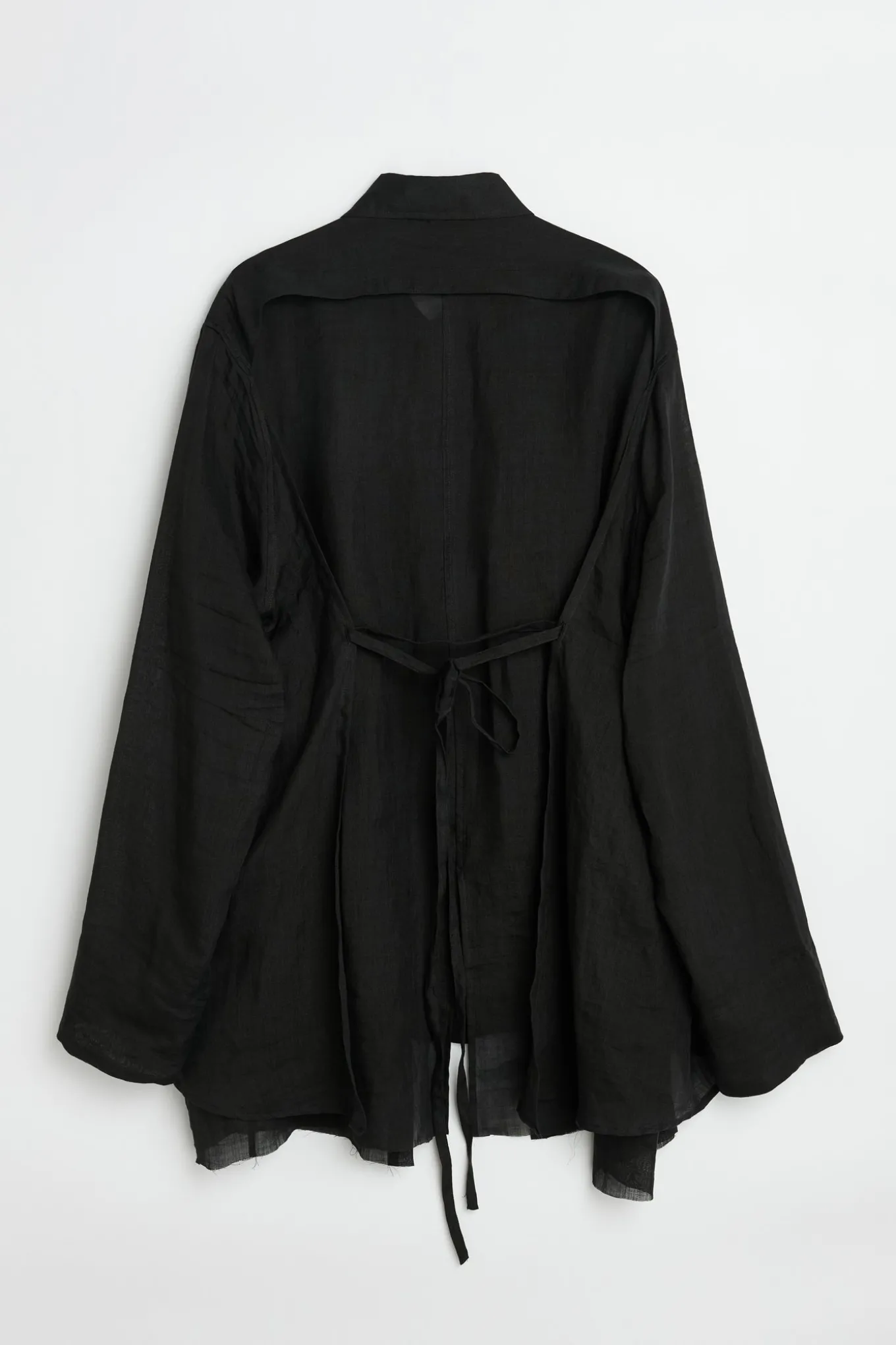 Black Gauze Ramie