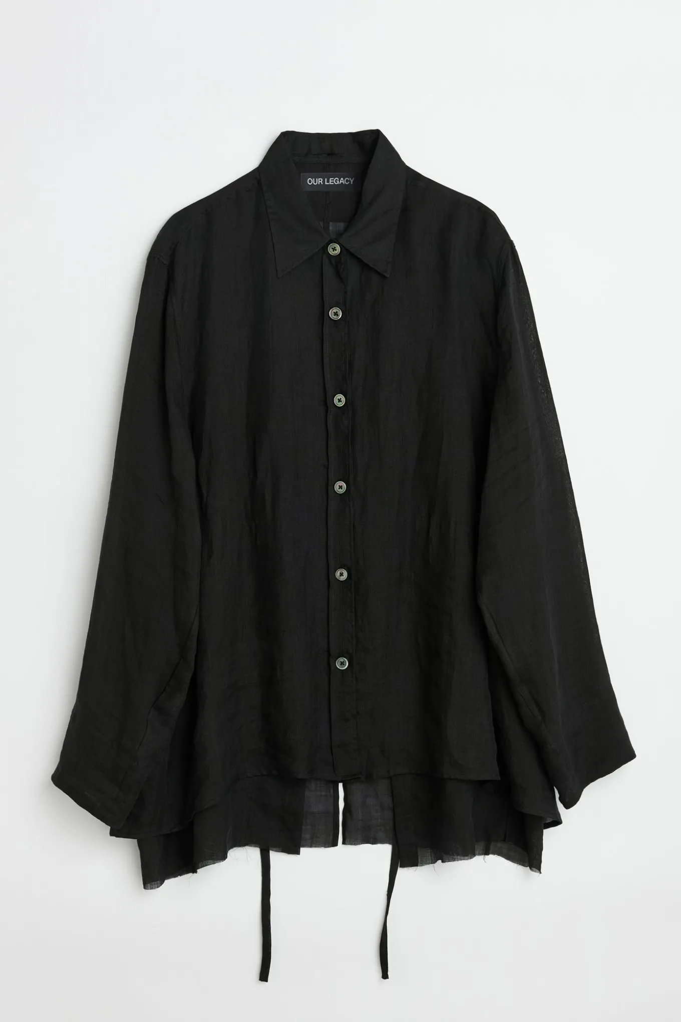 Black Gauze Ramie