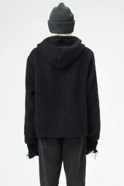 Black Hairy Wool