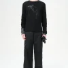 Black High Gloss Sateen