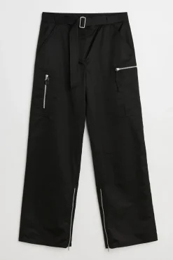 Black High Gloss Sateen
