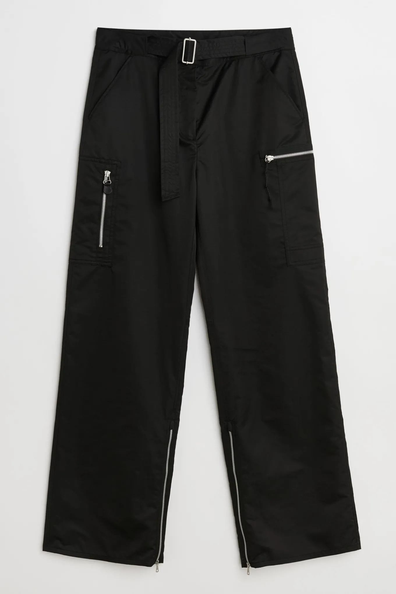 Black High Gloss Sateen