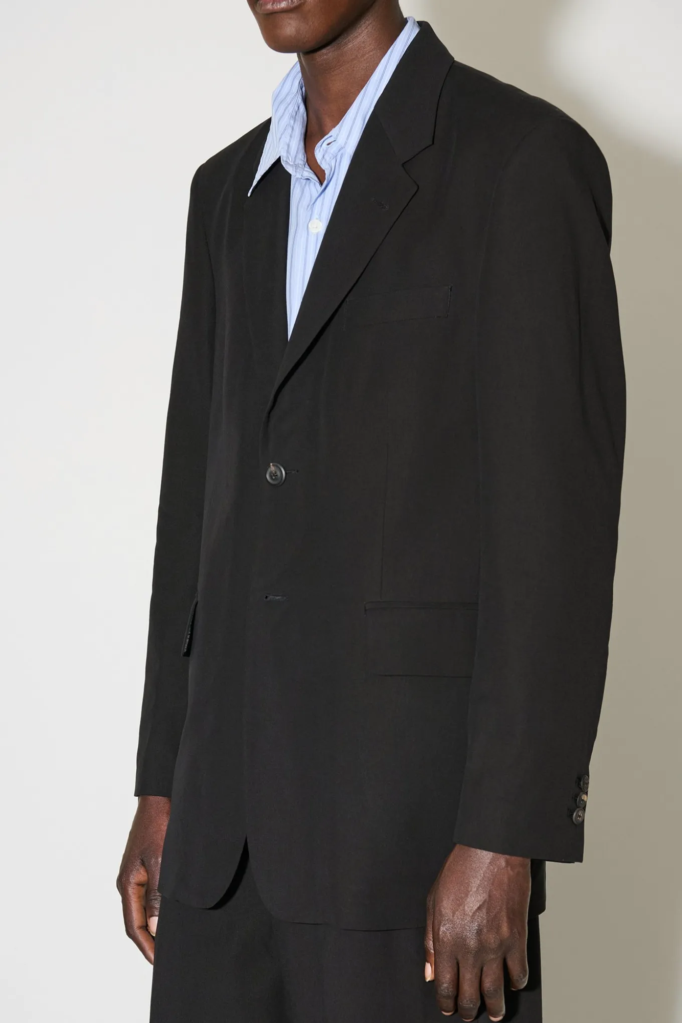 Black Lyo Wool