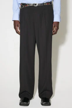 Black Lyo Wool