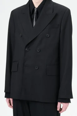 Black Panama Wool