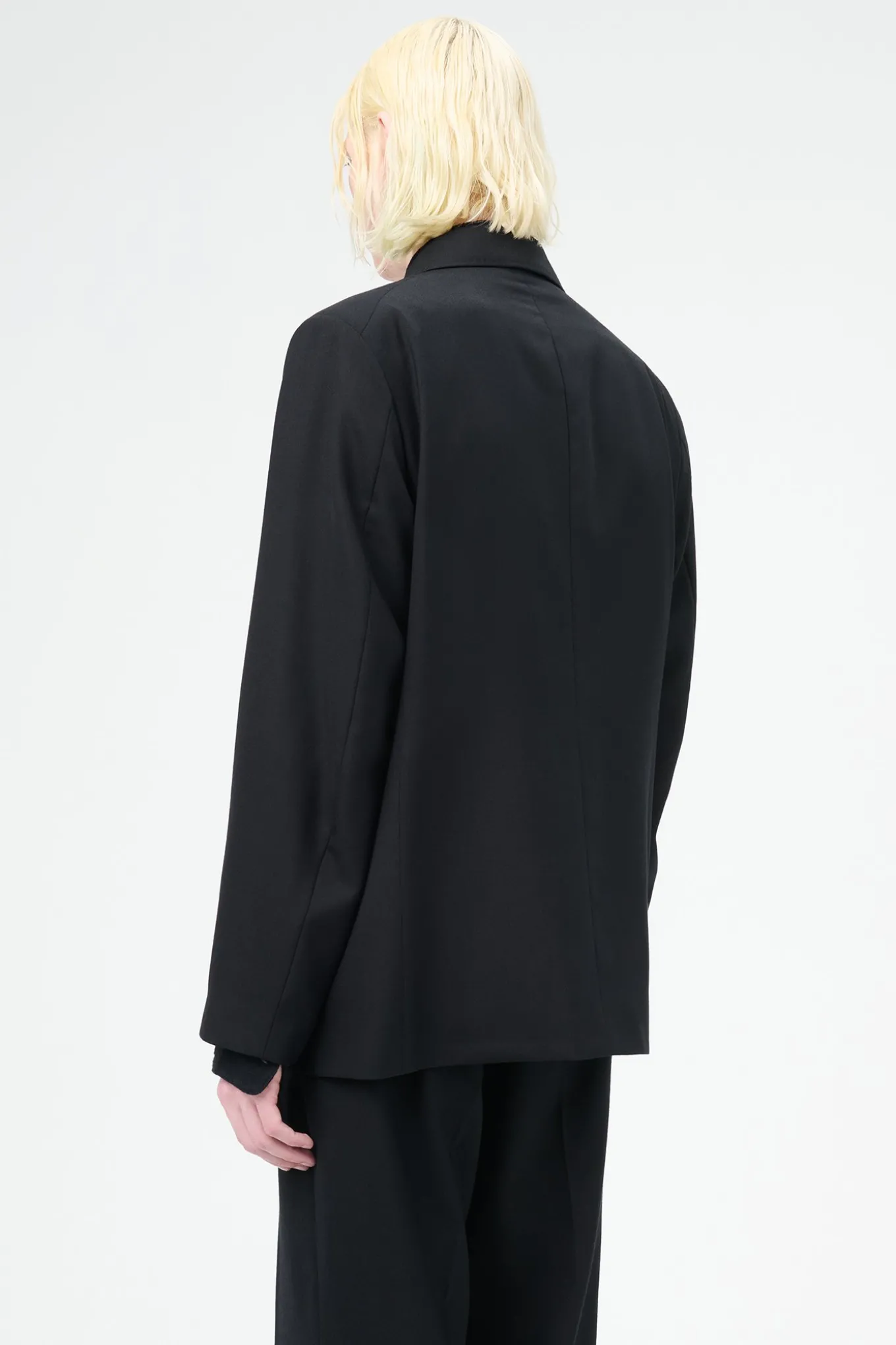 Black Panama Wool