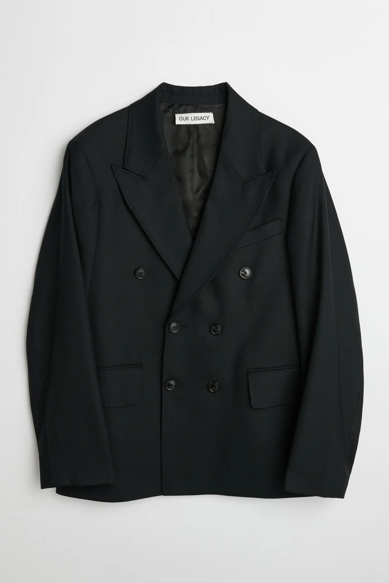 Black Panama Wool