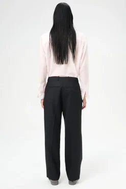 Black Panama Wool