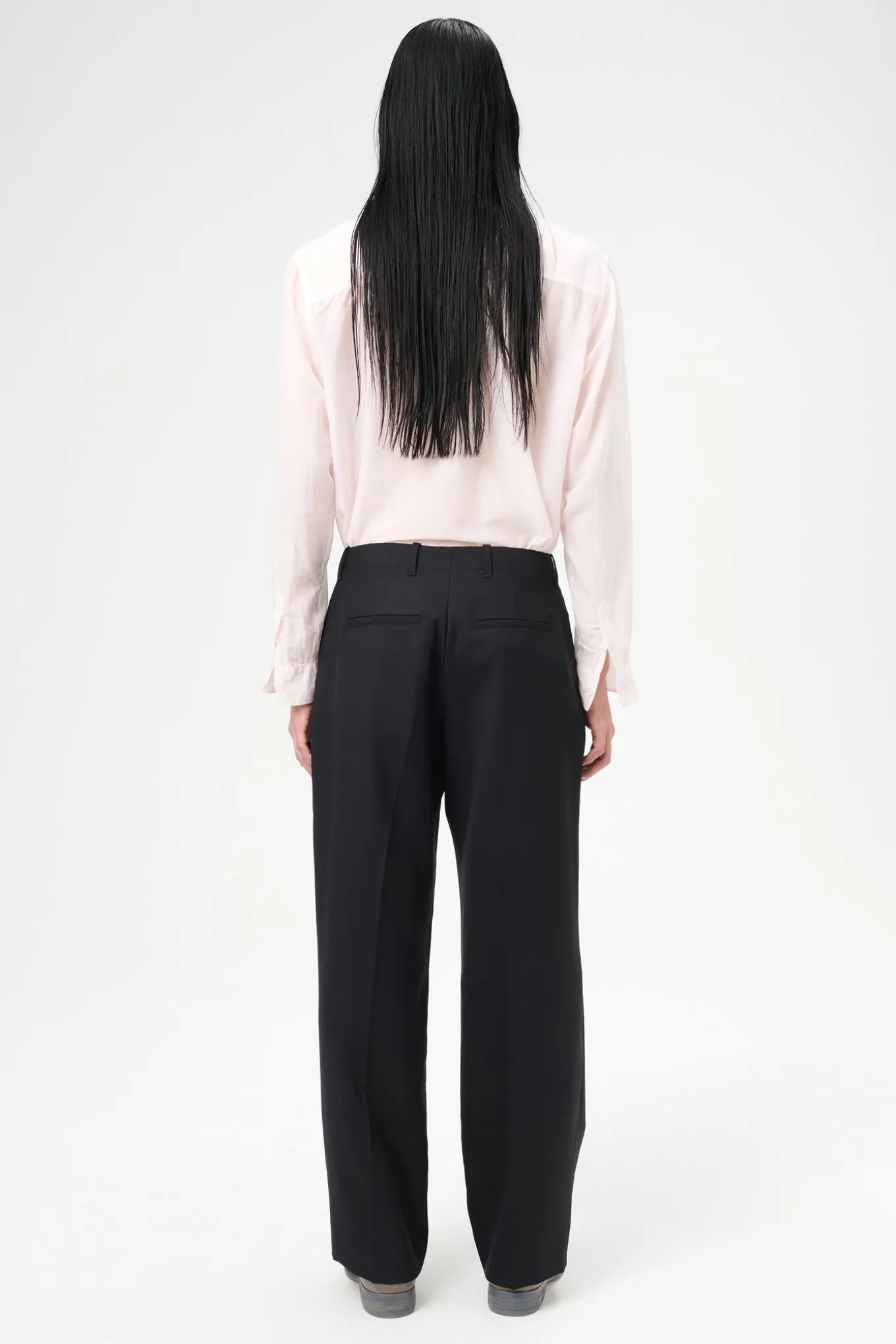 Black Panama Wool