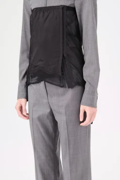 Black Refined Oxford