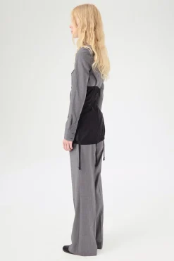 Black Refined Oxford