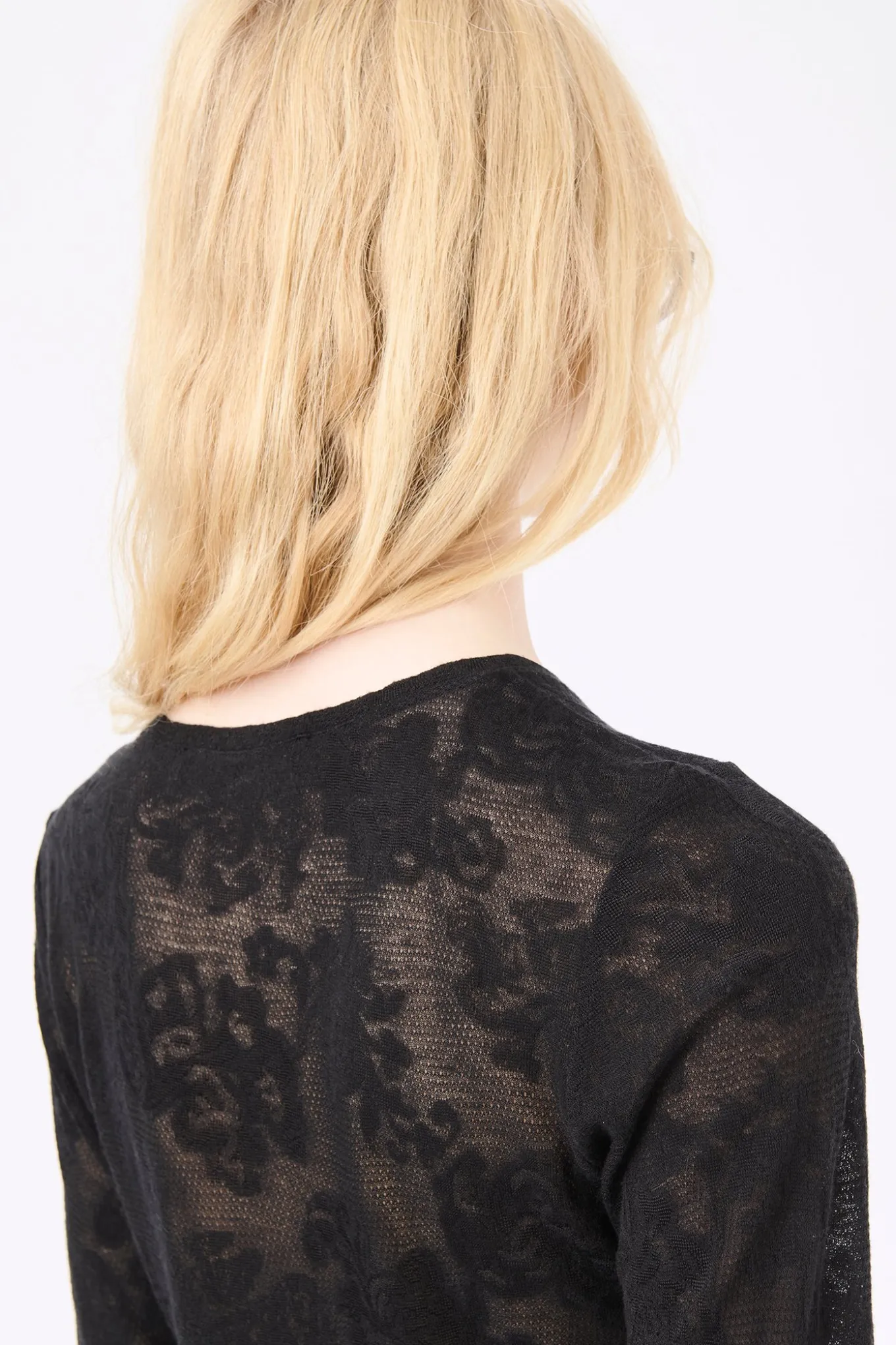 Black Romantic Thermal Paisley