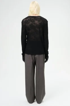 Black Romantic Thermal Paisley