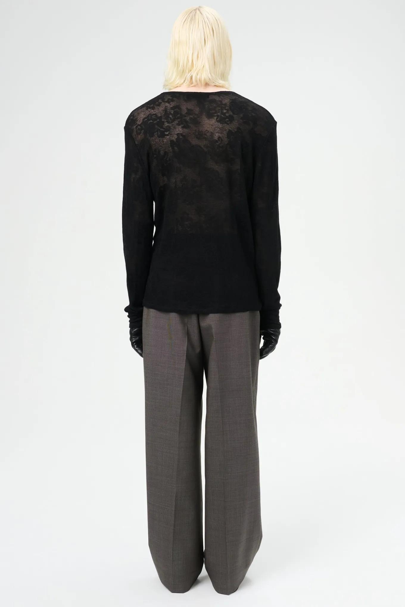 Black Romantic Thermal Paisley