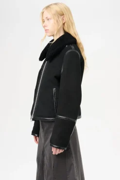 Black Shearling