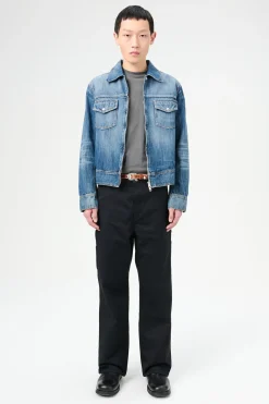 Construction Black Twill