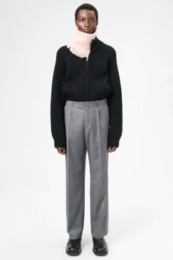 Dark Grey Flow Wool