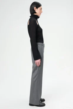 Dark Grey Flow Wool