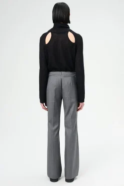 Dark Grey Flow Wool