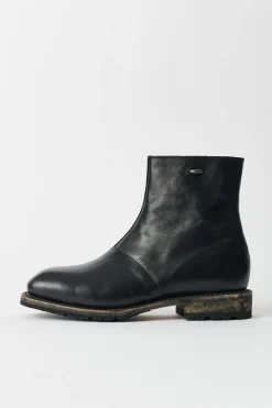 Deep Black Leather