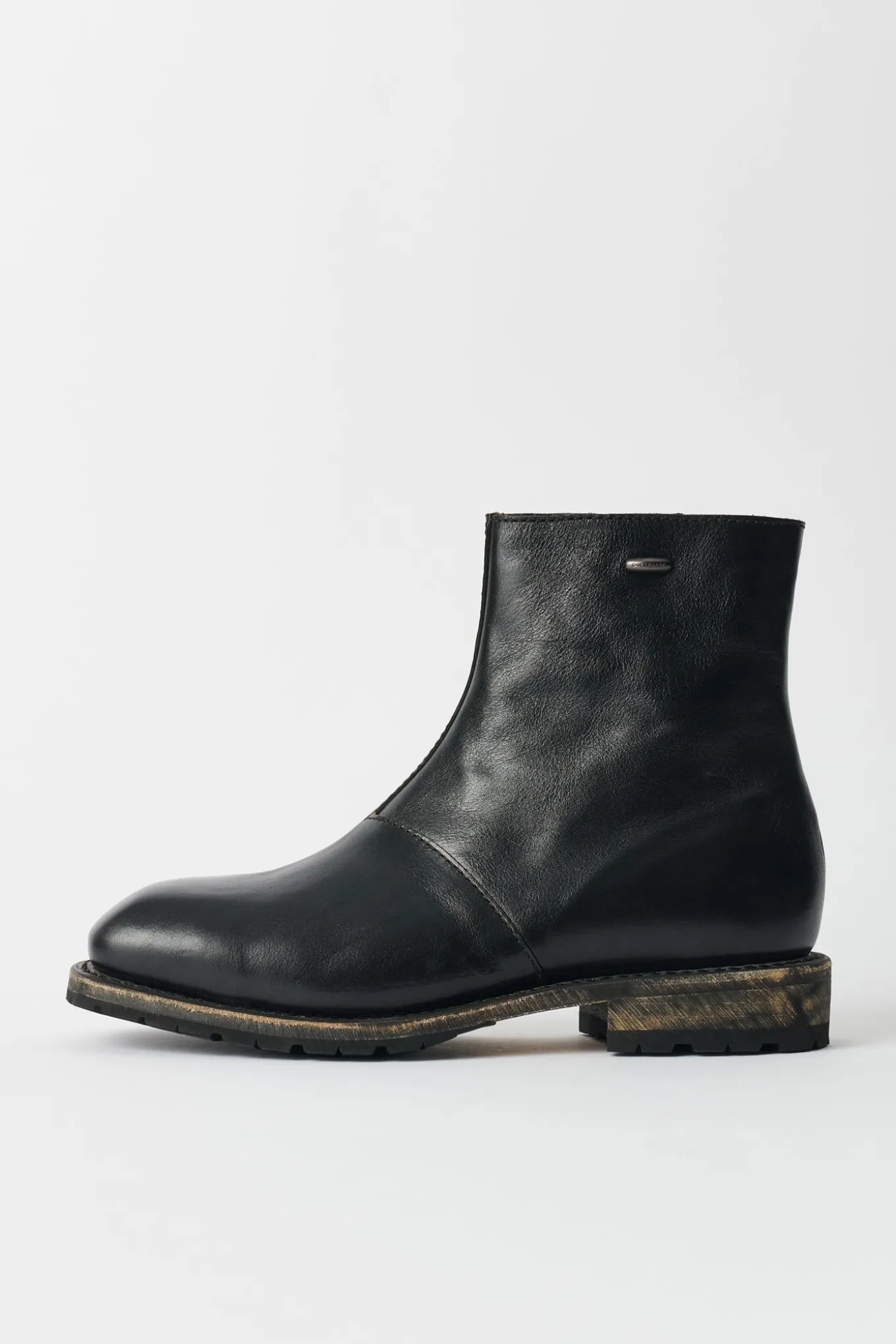 Deep Black Leather