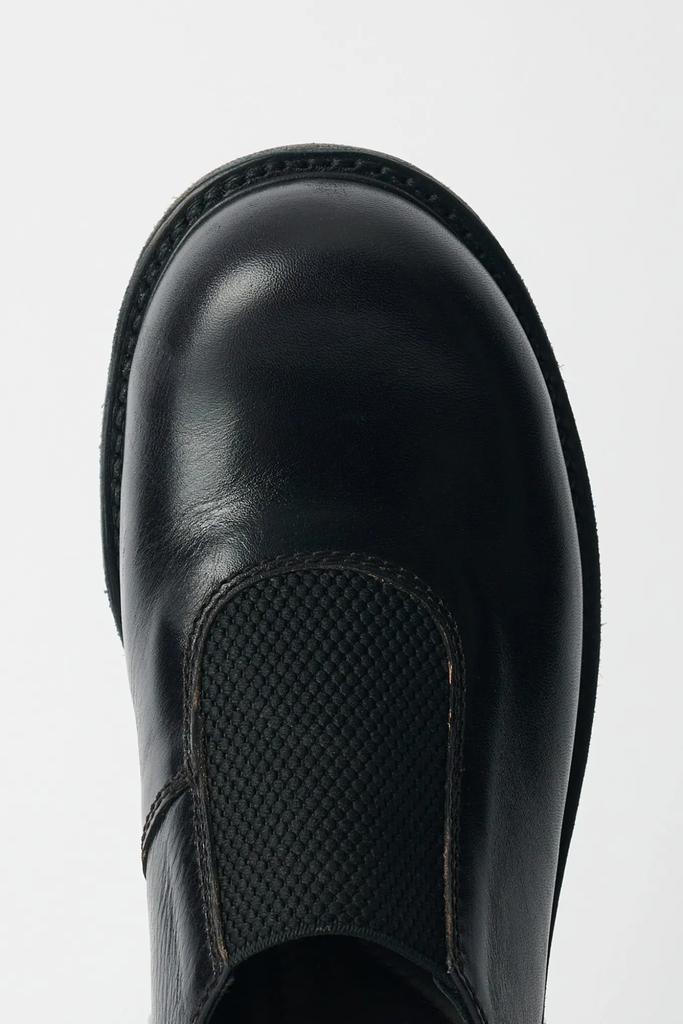 Deep Black Leather