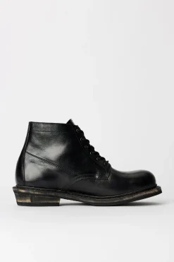 Deep Black Leather