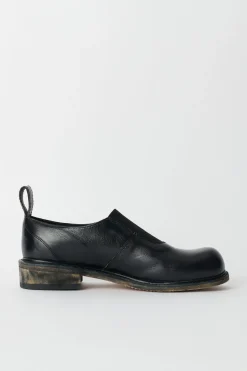 Deep Black Leather