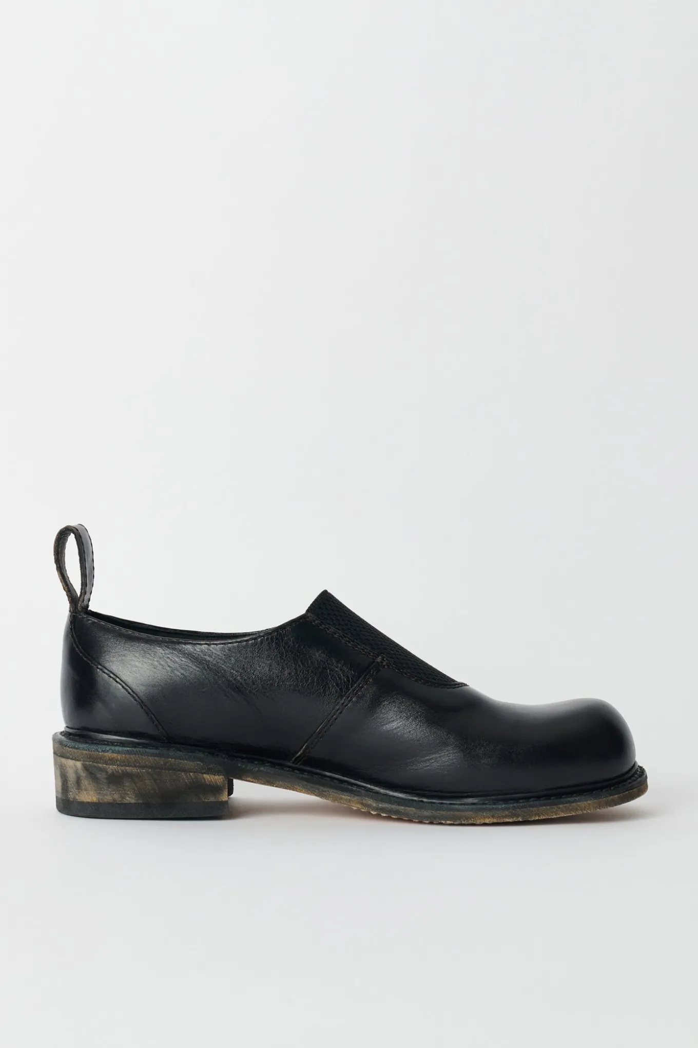 Deep Black Leather