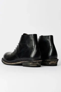 Deep Black Leather