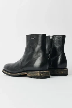 Deep Black Leather