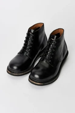 Deep Black Leather