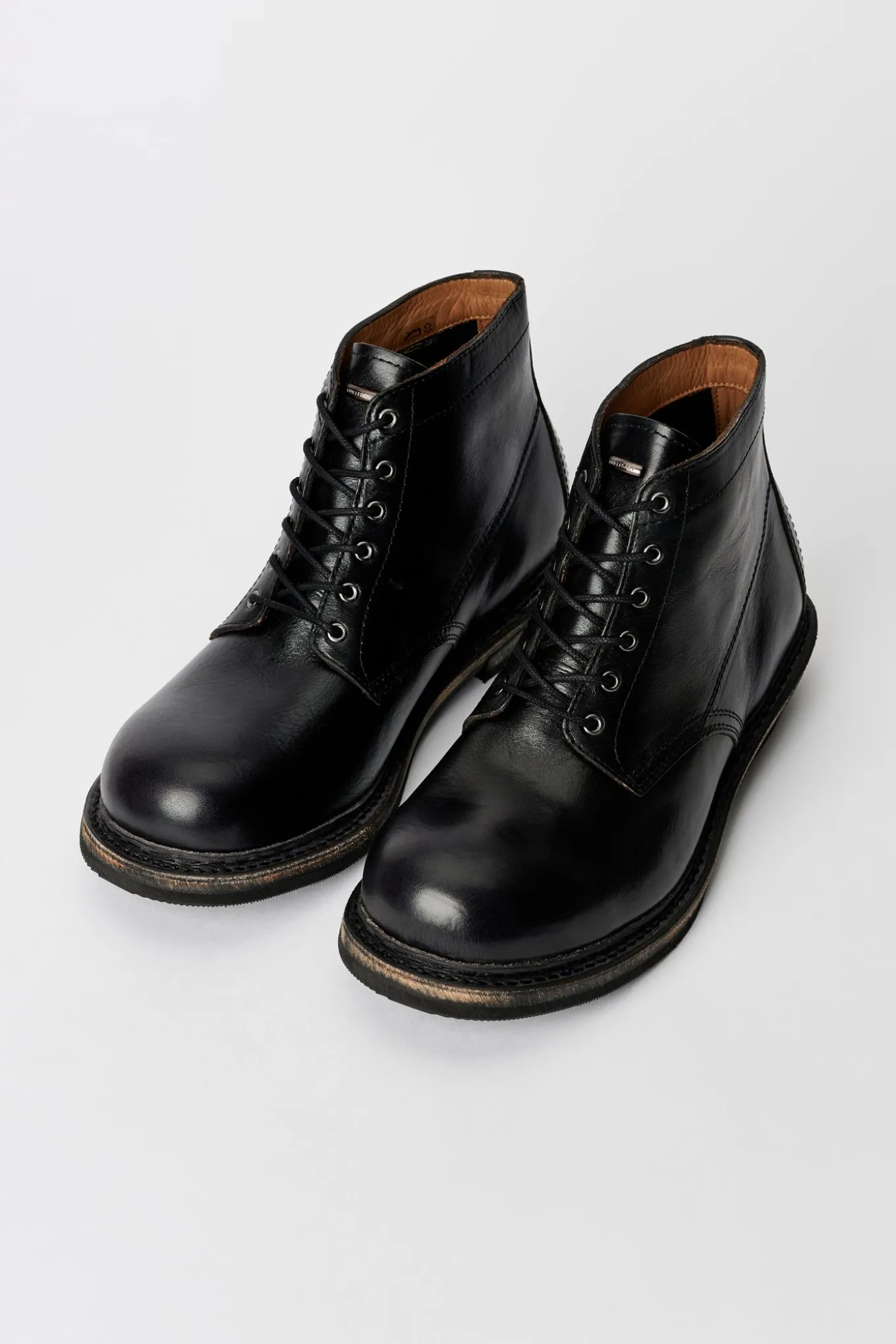 Deep Black Leather