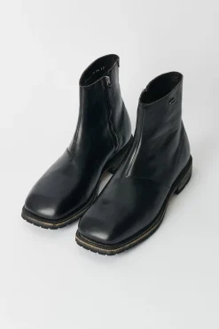 Deep Black Leather